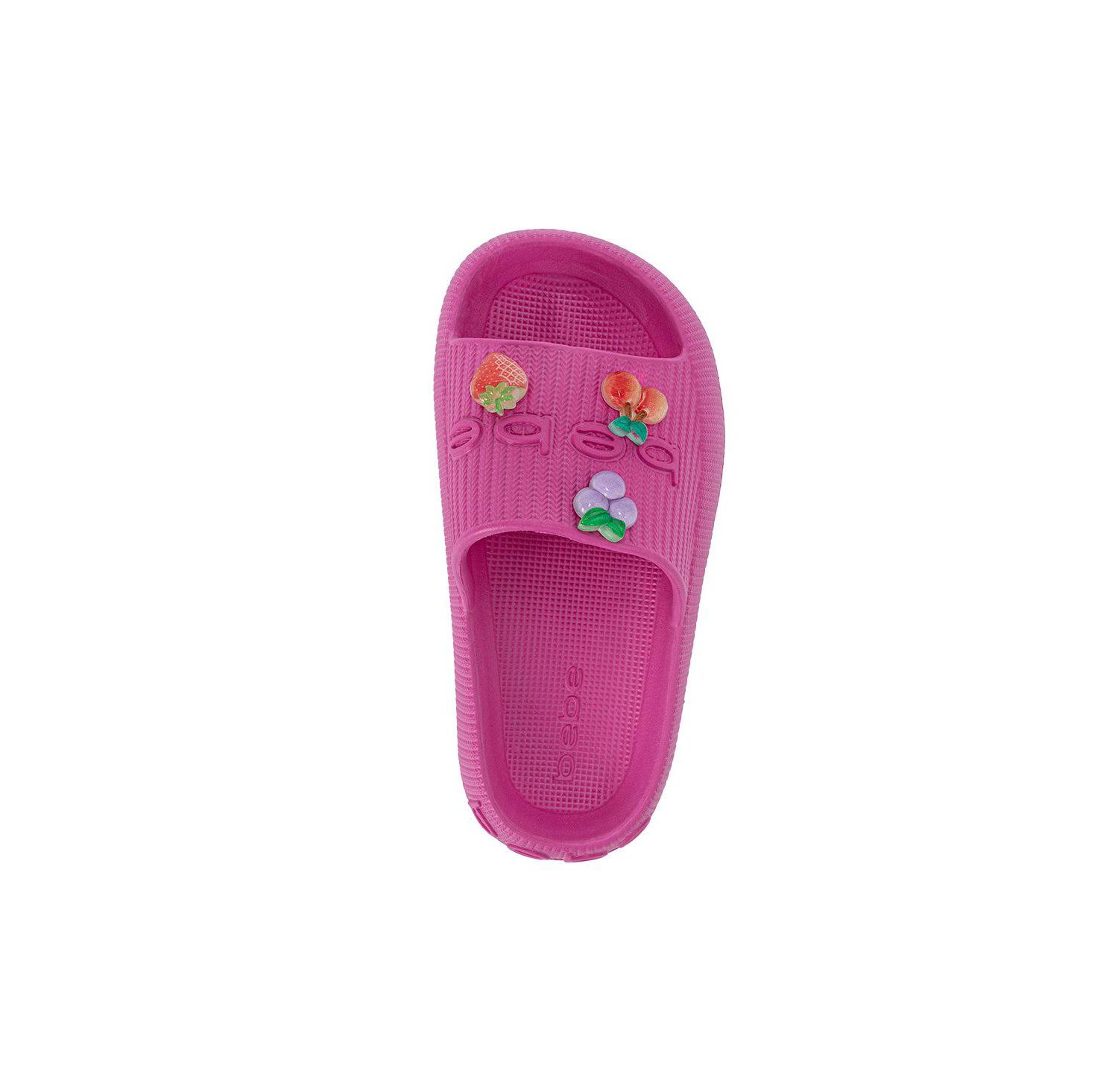 Girls Girls EVA Slide - Lightweight and Comfy Slide Sandals with Fruit Charms