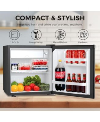 1.6 Cu. Ft. Compact Refrigerator with Chiller Compartment