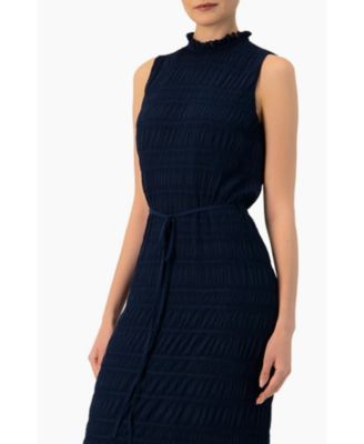 Women's Sleeveless Long Pleated Dress