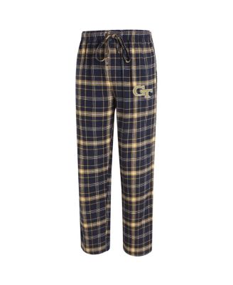 Men's Navy/Gold GA Tech Yellow Jackets Ultimate Flannel Pants