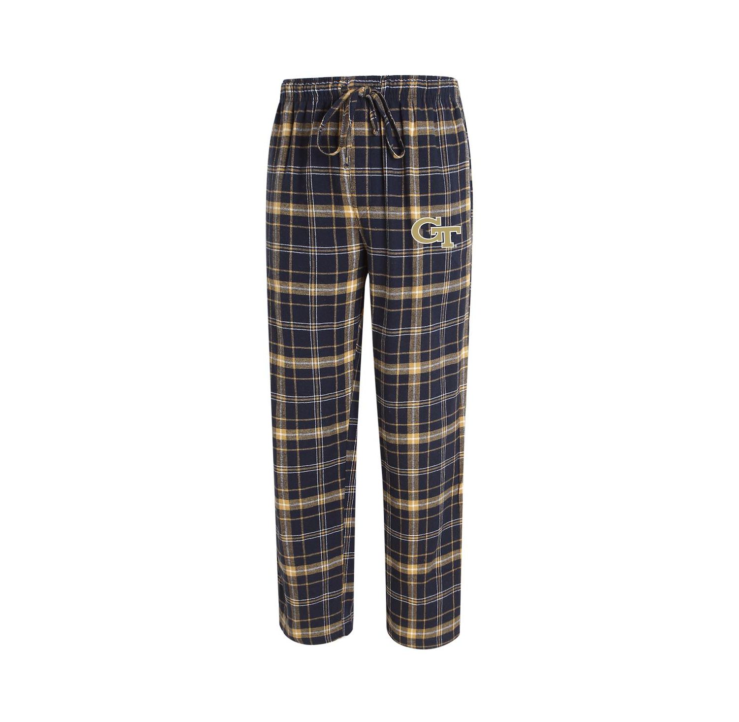Men's Navy/Gold GA Tech Yellow Jackets Ultimate Flannel Pants