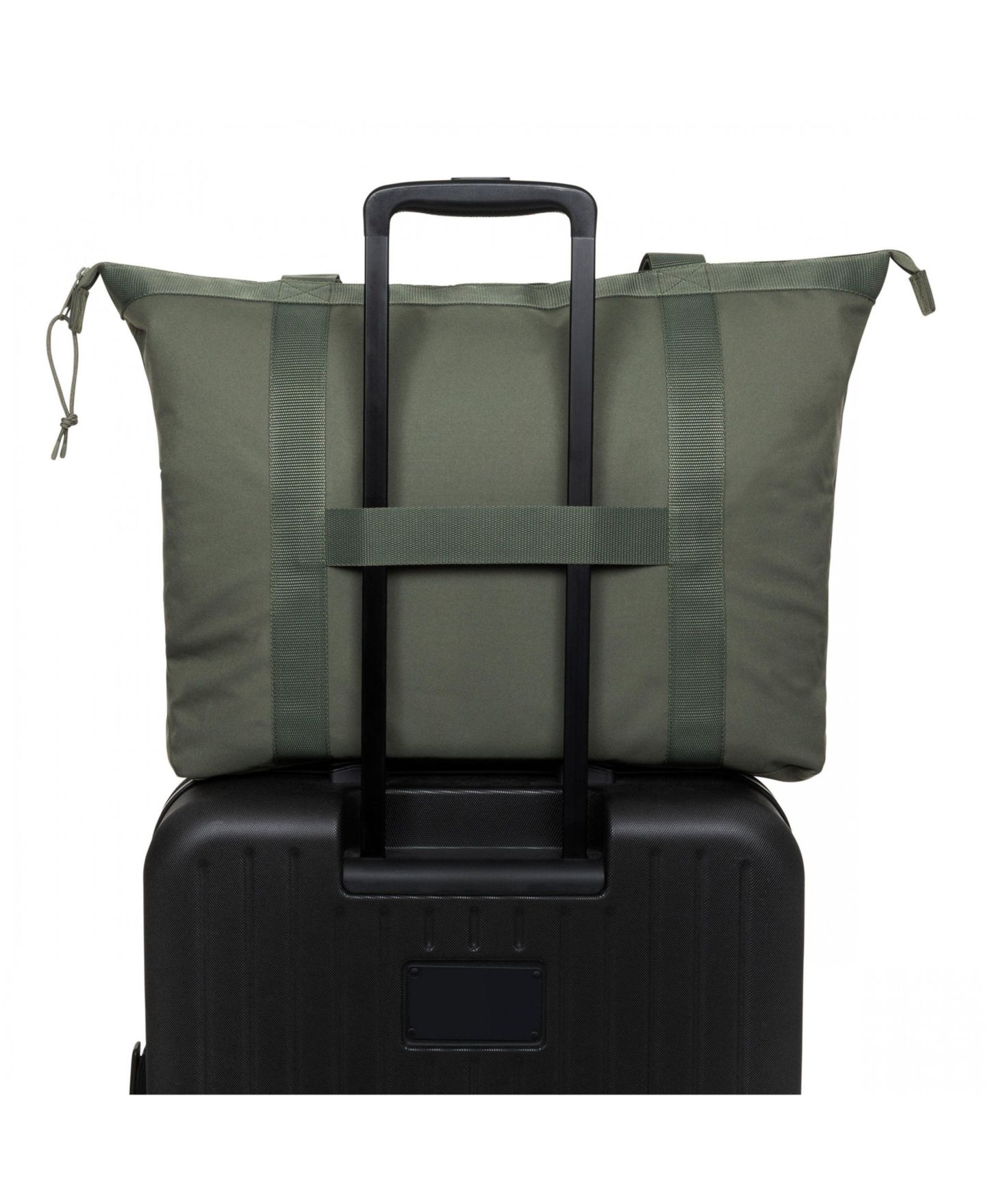 Женская сумка Eastpak Travel Tote Monotone Khaki Shoulder, цвет: Хаки — фото 5