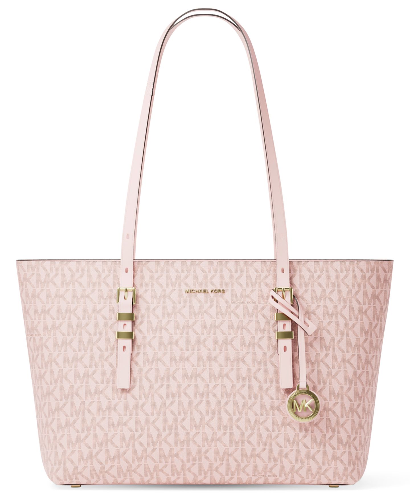 Женская сумка Michael Kors Quinn Medium East West, цвет: Ballet — фото 1