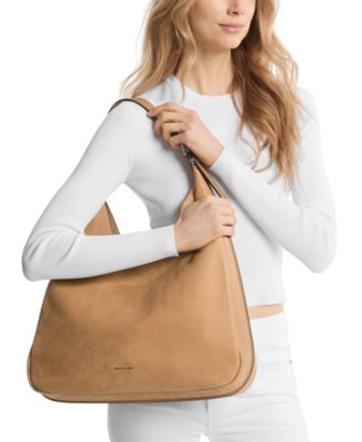 Nolita Large Nubuck Hobo Shoulder Bag