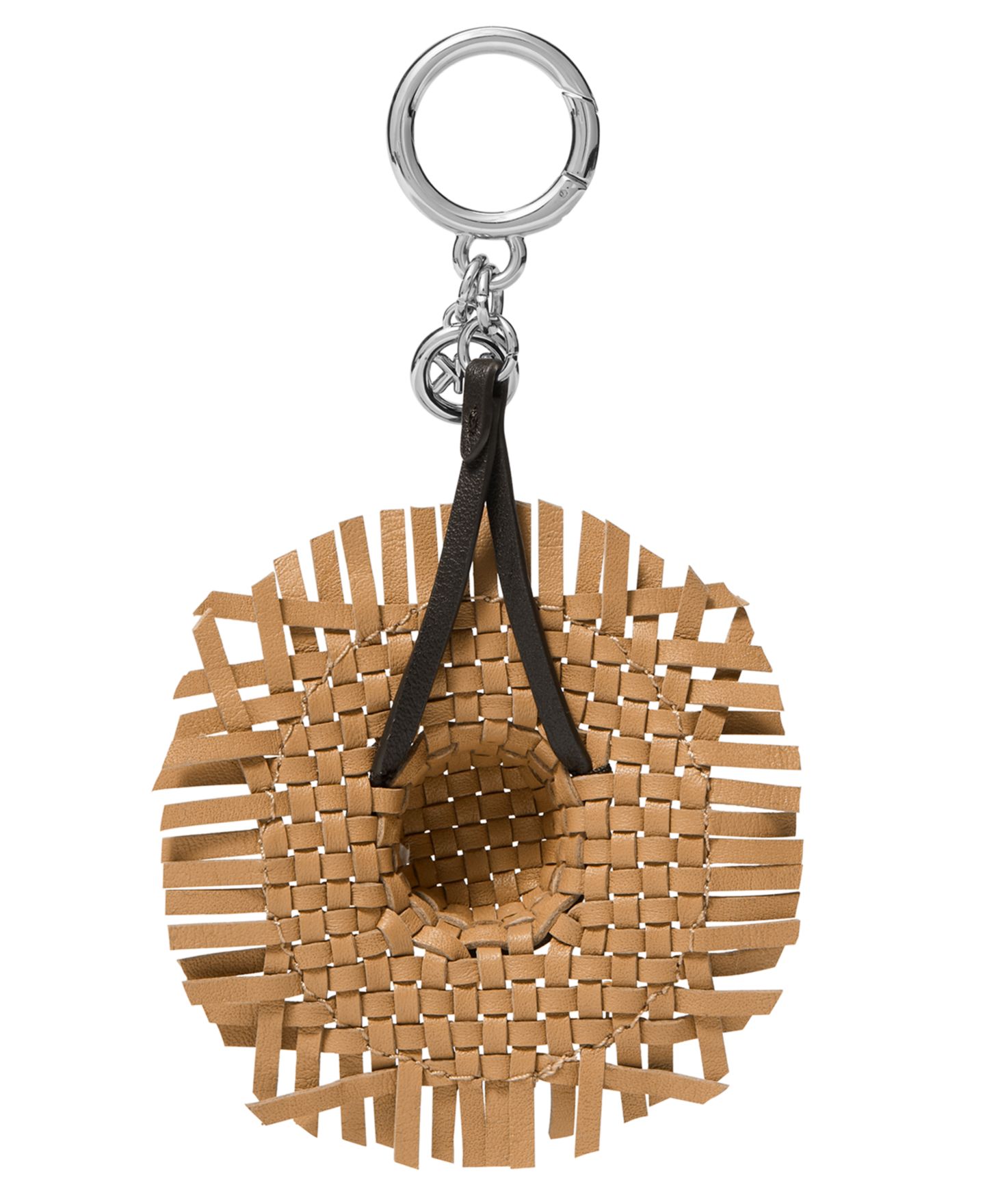 Женский головной убор Michael Kors Woven Hat Charm, цвет: Арахисовый — фото 2