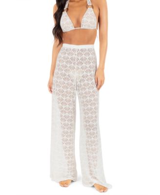 Women's Shell Crochet Beach Pants