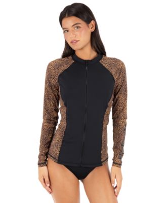 Women's Soft Spot Long-Sleeve Front-Zip Rashguard