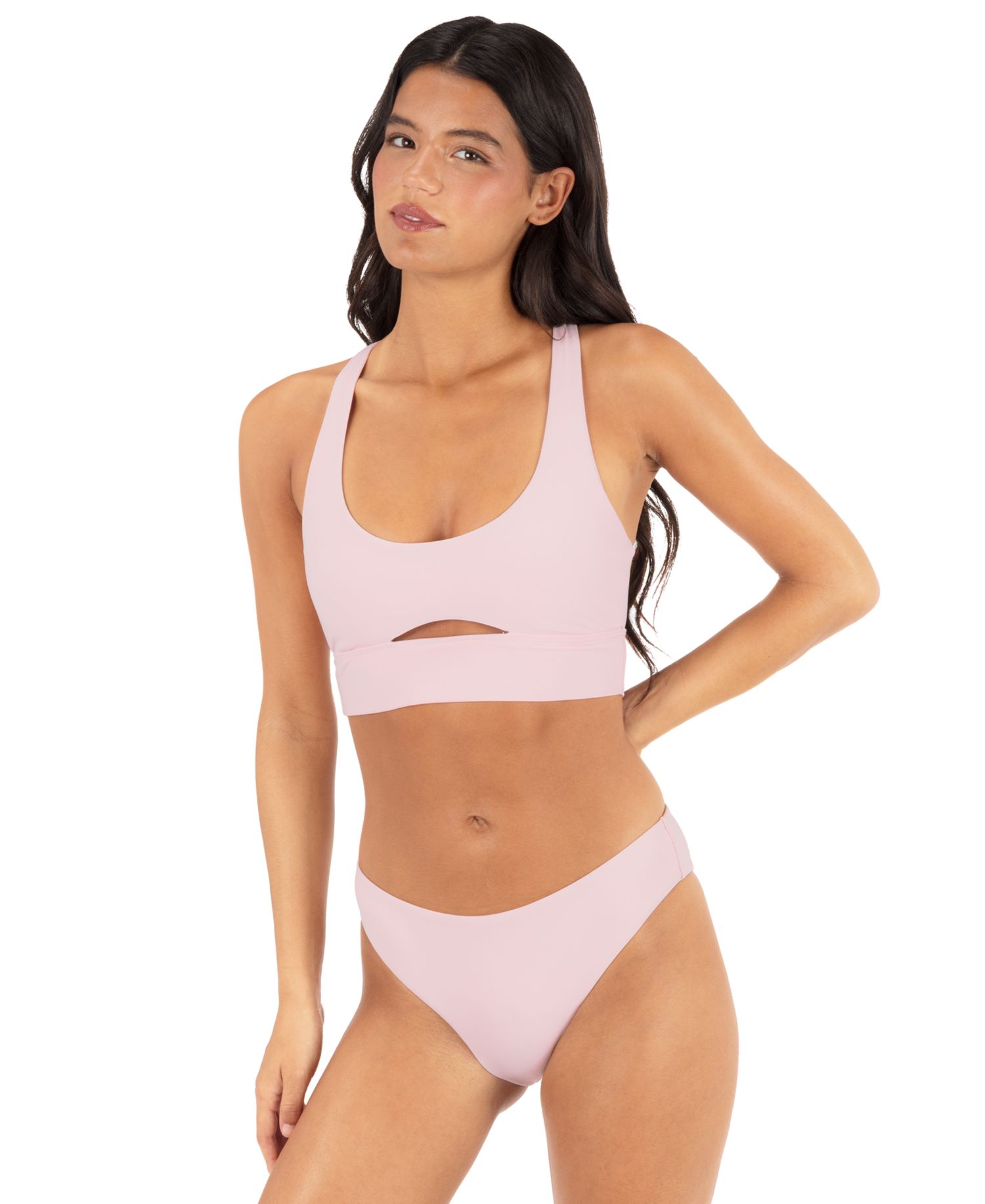 Women's Max Solid Cheeky Swim Bottoms