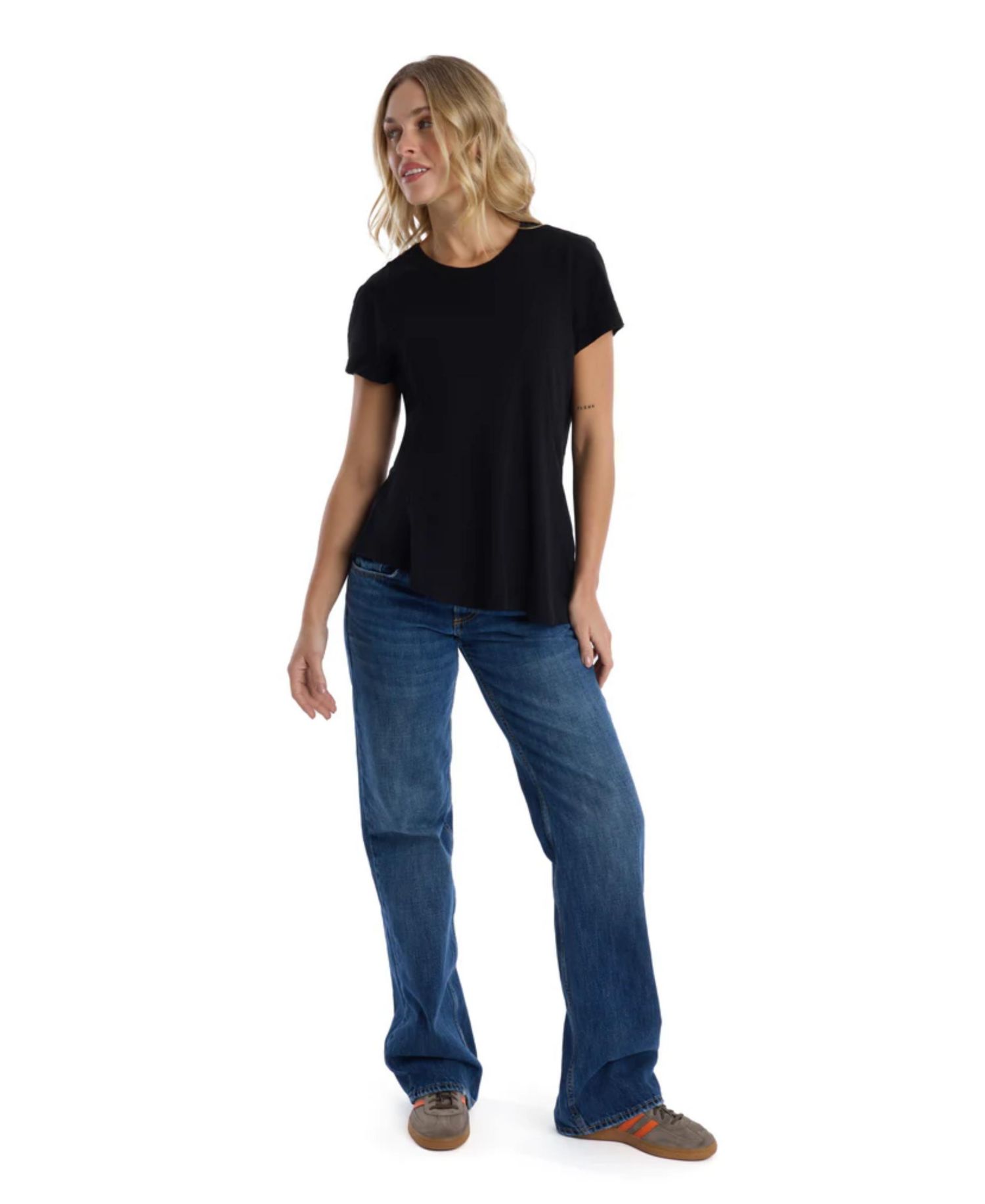 Women's Round Neck Short Sleeve Tee