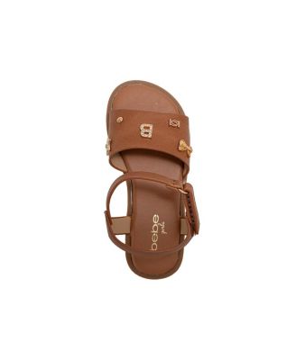 Girls Girl's  Fashion Sandals – Dressy Shoes with Decorative Metal Charms