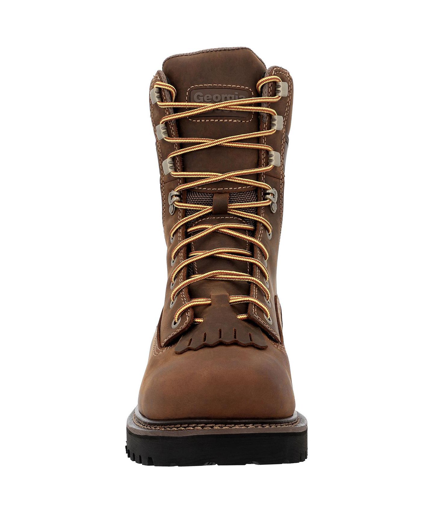 Мужские ботинки GEORGIA BOOT Core Low Heel Waterproof Logger Work Boot, цвет: Коричневый — фото 5
