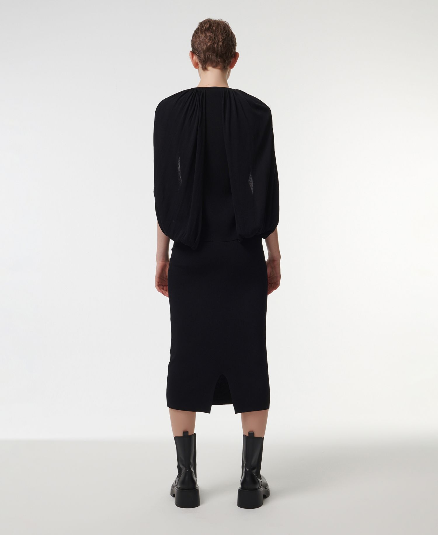Women's Knitted Pencil Skirt