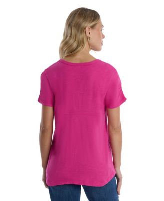 Women's Ruched Sleeve Tee