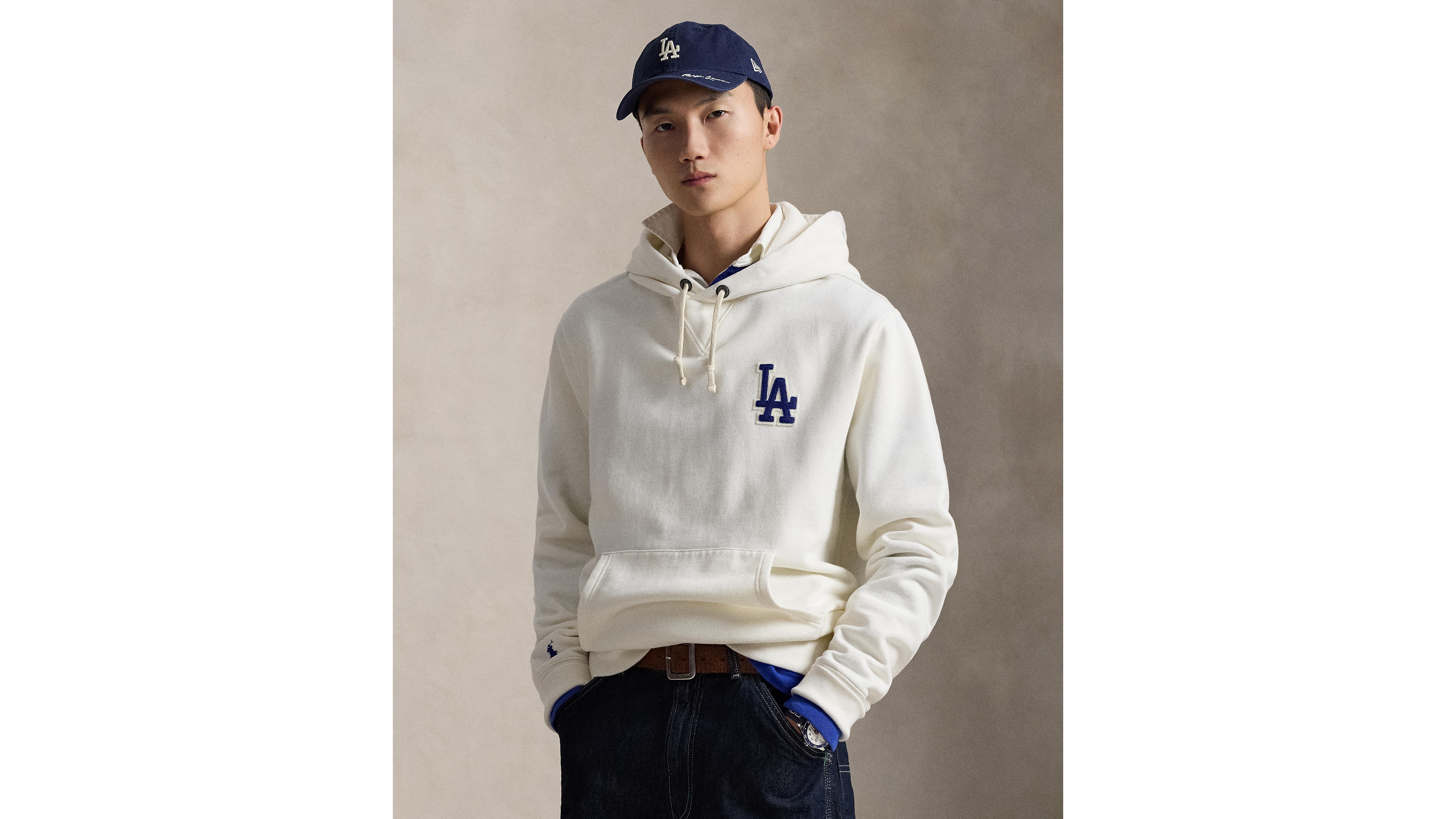 Polo Ralph Lauren Men's Logo Patch Hooded Sweatshirt