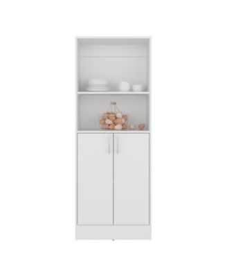 Insite Kitchen Storage Cabinet with 3 Shelves and 2 Closed Compartments