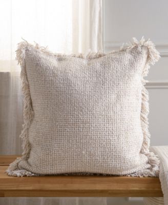 Gertrude Cotton Blend Decorative Pillow, 20" x 20"