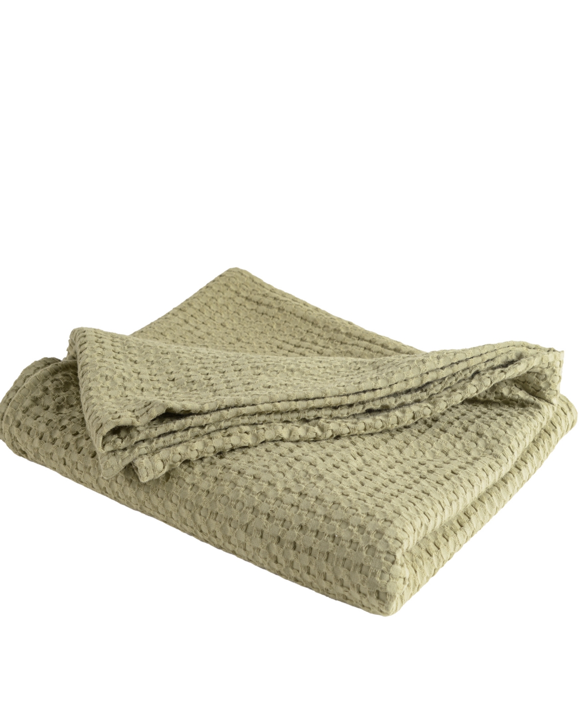 Rizzy Home Barbara Cotton Throw, 50" X 60" In Green