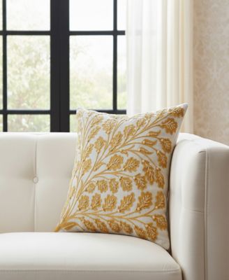 Elizabeth Cotton Decorative Pillow, 18" x 18"