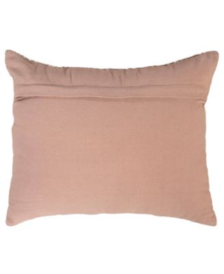 Ella Cotton Velvet Decorative Pillow, 14" x 20"