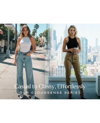 Women's Cloudsense Sleeveless Cutaway Round Neck Bodysuit