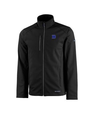 Men's Black Duke Blue Devils Evoke Eco Softshell Full-Zip Jacket
