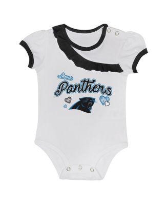 Baby Boys and Girls Carolina Panthers Love My Team Bodysuit & Skirt Set
