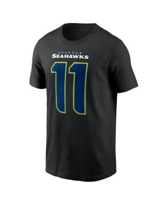 Men's Jaxon Smith-Njigba Black Seattle Seahawks Carbon Name & Number T-Shirt
