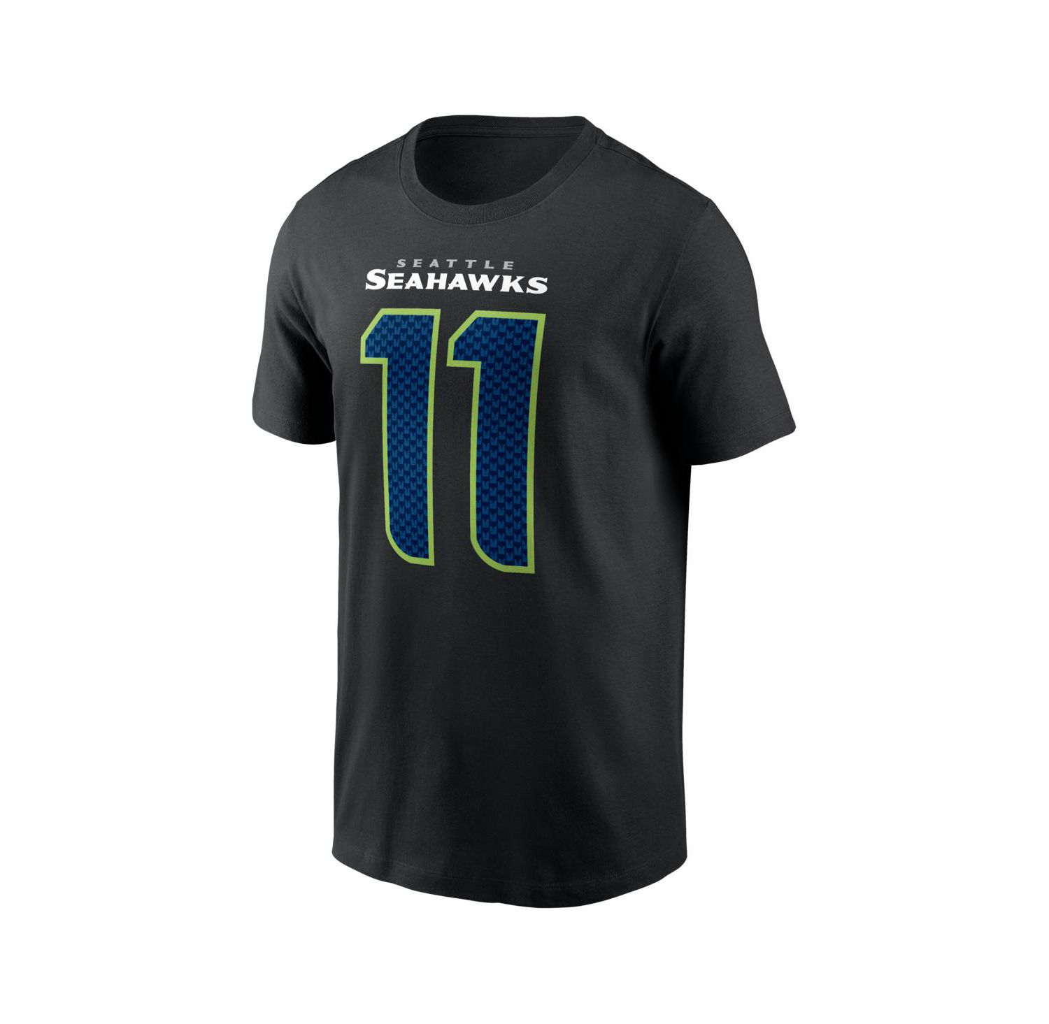 Men's Jaxon Smith-Njigba Black Seattle Seahawks Carbon Name & Number T-Shirt