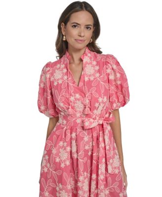 Women's Embroidered Fit & Flare Dresses | Macy's