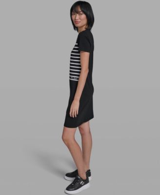 Women's Stripe Logo Dress