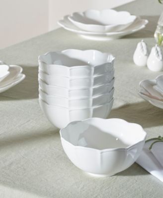 Studio 1414 Scallop All-Purpose Bowls, Set of 6
