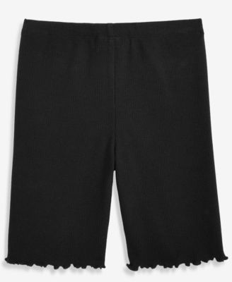 Girls' 5-20 Ribbed Bike Shorts