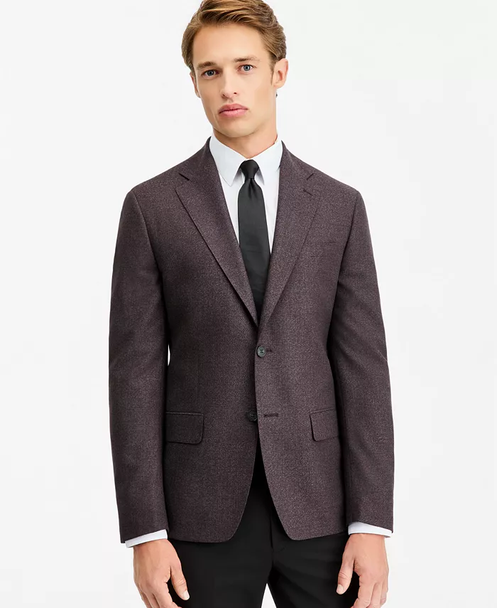 Men's Slim-Fit Textured Sport Coat - thumbnail 10