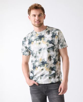 Men's Allover Abstract Print T-Shirt