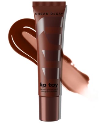 Urban Decay Lip Toy Sugar Coat Lipgloss, Full-Size - Deep Brown