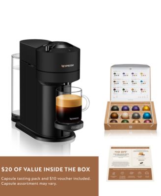 Vertuo Next Coffee and Espresso Maker with Aeroccino Milk Frother, 2-Pc. Set, Model ENV120