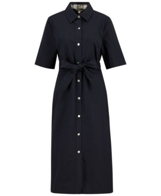 Women's Sloane Pointed Collar Midi Dress