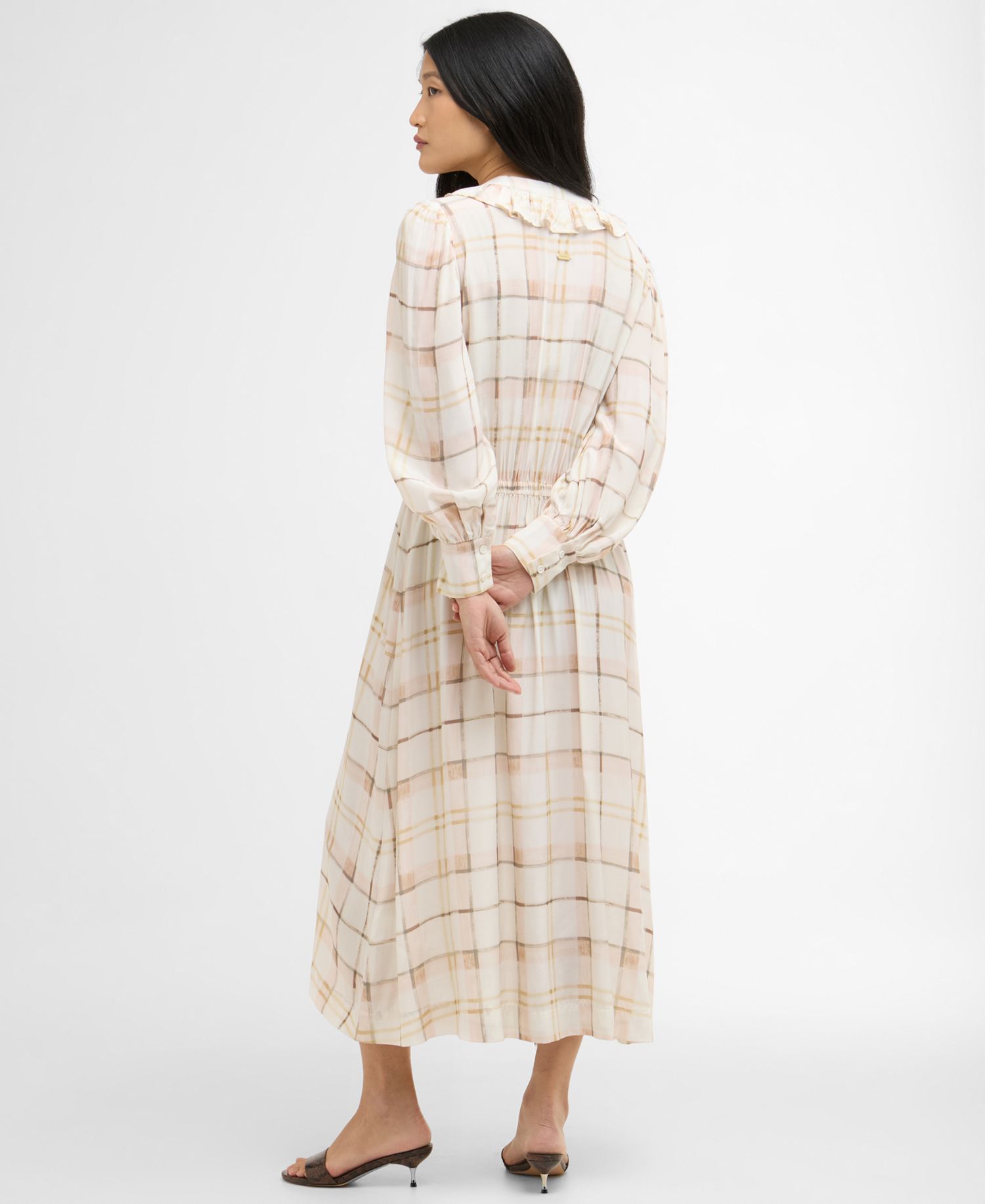 Women's Asker Oversized-Sleeve Midi Dress