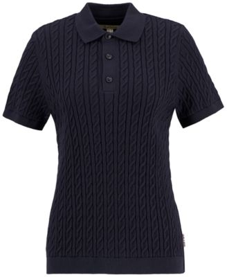 Women's Hartland Knitted Polo Jumper