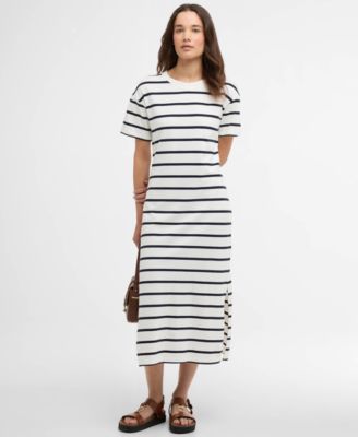 Women's Selena Striped Midi Dress