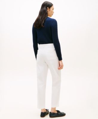 Women's Twill Patch Pocket Chinos Pants