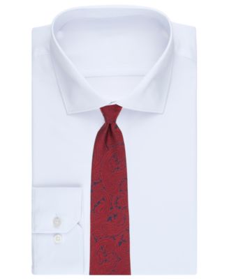 Brooks Brothers Men's Classic Satin Paisley Tie
