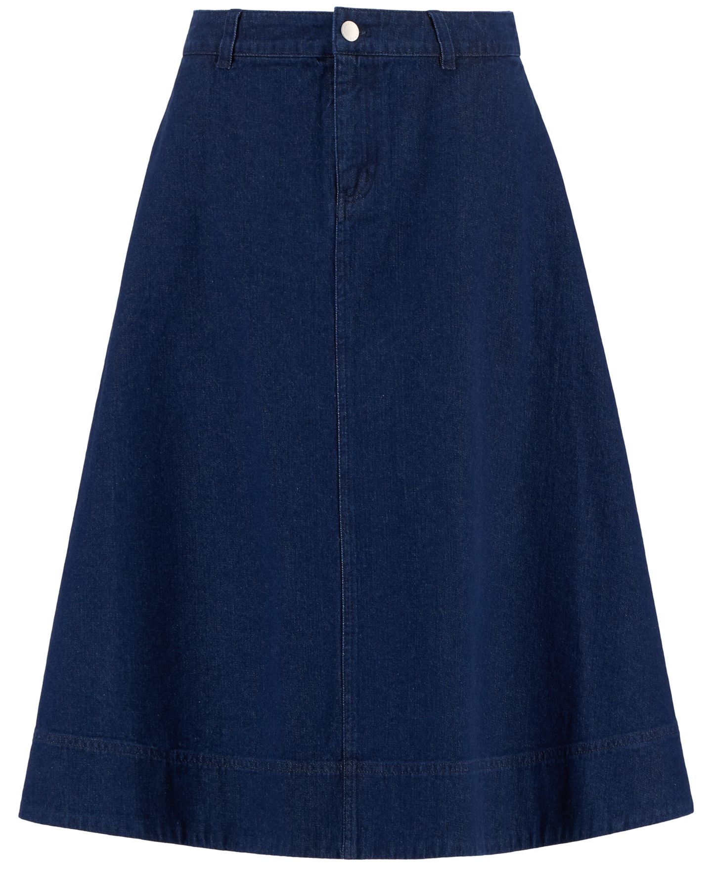 Женская юбка Barbour Denim Maia Midi, цвет: Варёный — фото 4