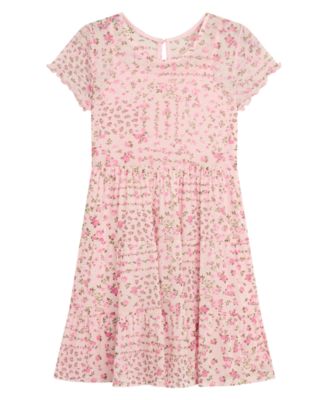 Girls' 7-16 Long-Sleeve Trucker Jacket and Dress, 2-Piece Set