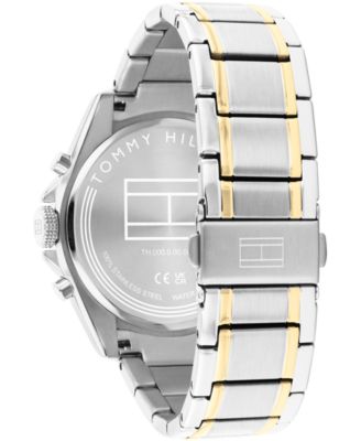Men's Multifunction Two Tone Stainless Steel Bracelet Watch, 42mm