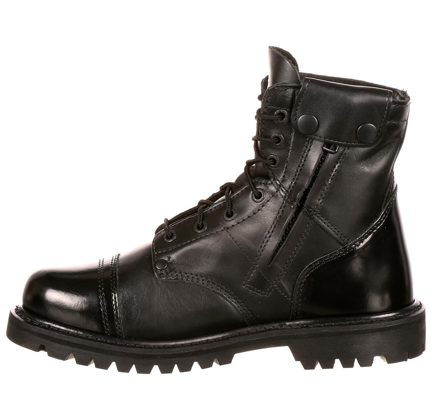 Мужские ботинки ROCKY Side Zipper Jump Boot, цвет: Чёрный — фото 8