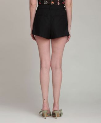 Women's High-Rise Pleated Shorts