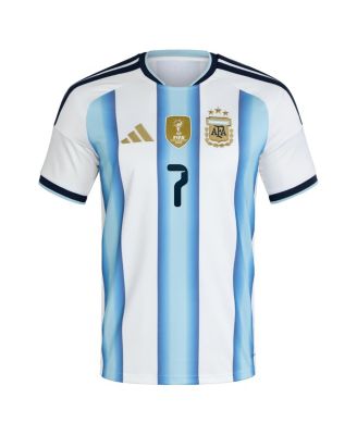 Men's Rodrigo De Paul White Argentina National Team 2026 Home Replica Jersey