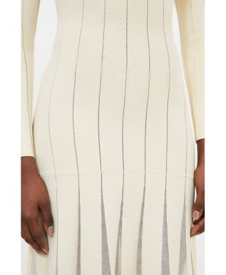 Women's Filament Full Skirt Knit Midi Dress