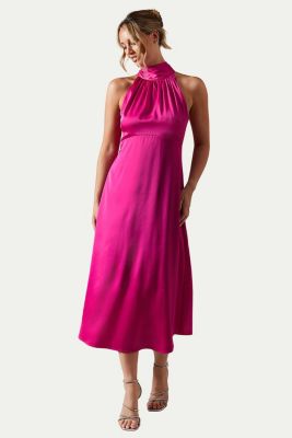 Women's Midi Bridesmaid Dress